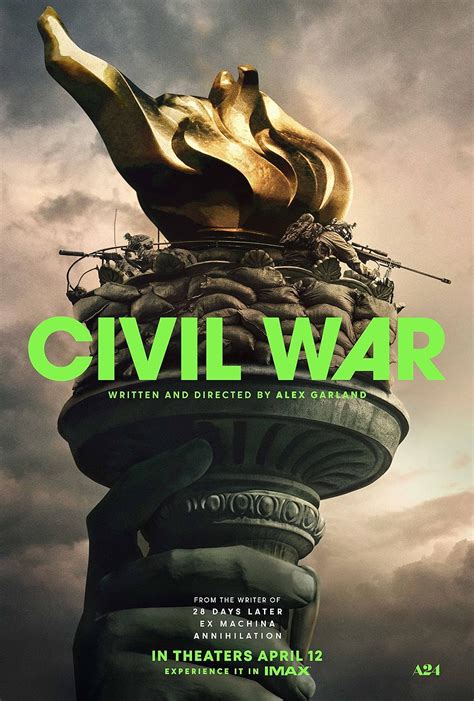 U pcoming movie Civil War's inaugural trailer has sparked conspiracy theories among a faction of conservatives that the plot is a ... "A new 'Civil War' Movie is coming out ahead of 2024. This is ...